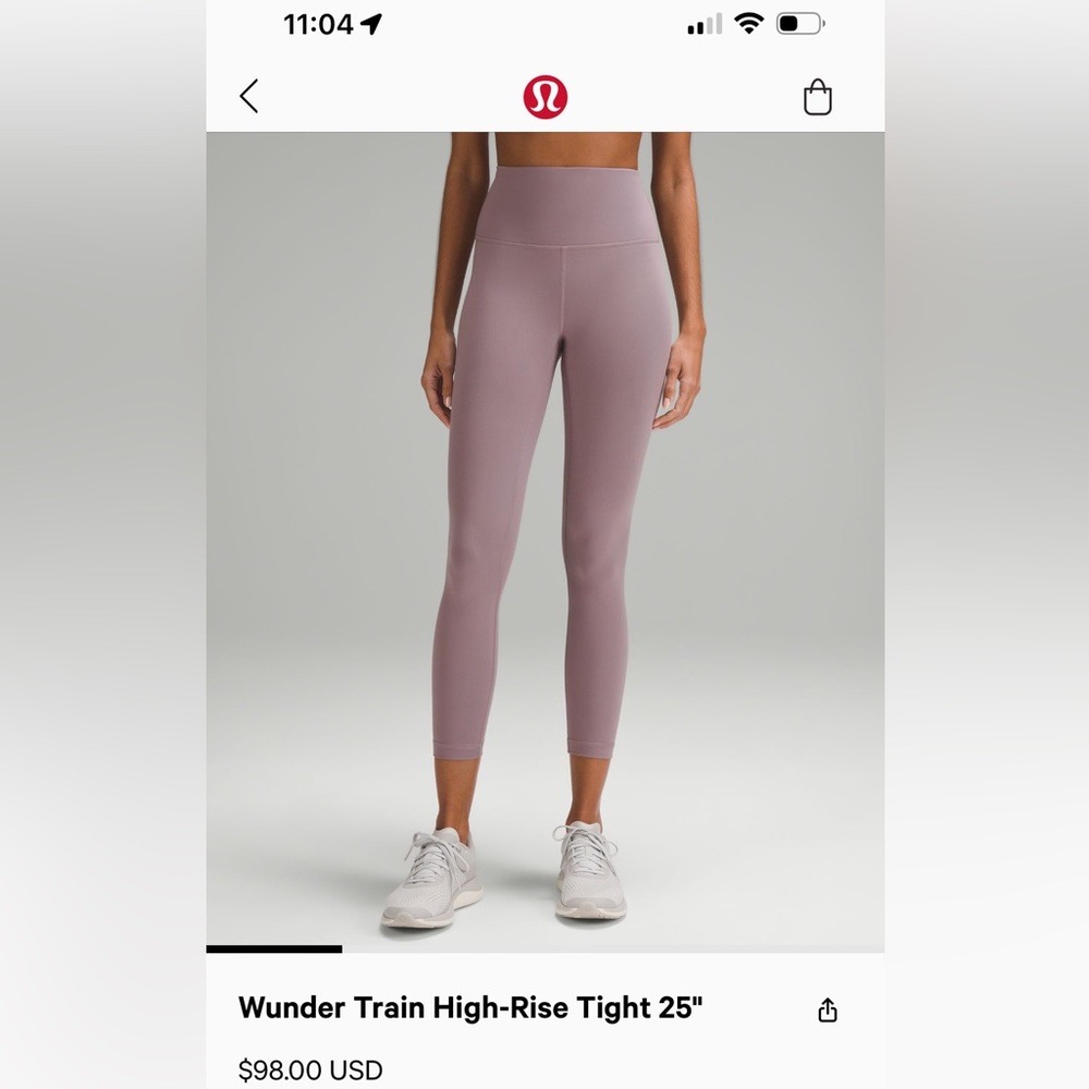 Lululemon Wunder Under Leggings